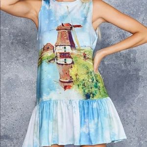 Blackmilk Windmill Friller Dress